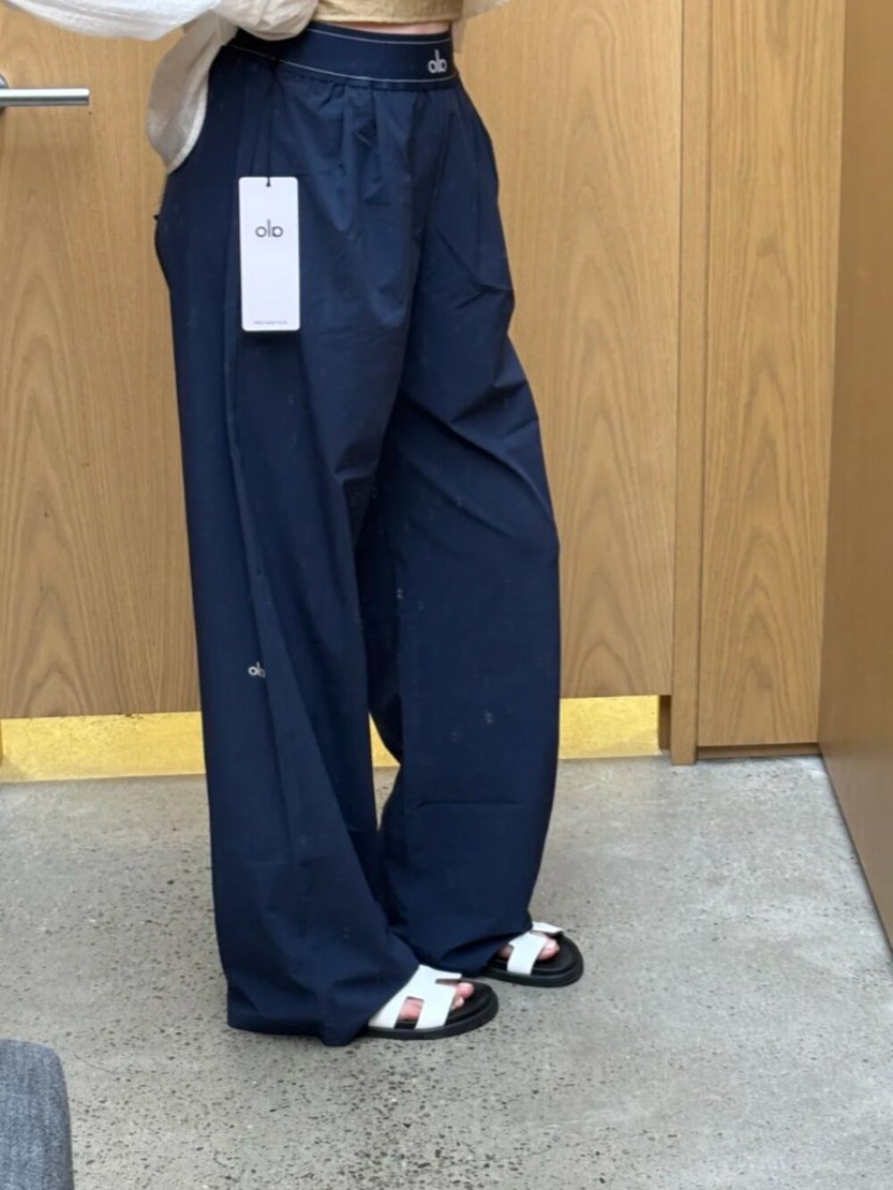 NWT🚵‍♀️ALO Yoga Suit Up Trouser Navy Blue (Regular 30)💙Lengthen legs - Picture 3 of 8